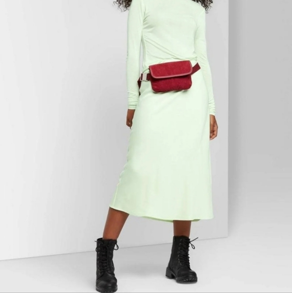 Wild Fable mint slip skirt